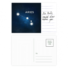 Aries Constellation Zodiac Sign Postcard Card Important Person Anniversary