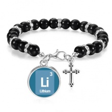 Li Lithium Checal Element Science ﻿ Beaded Bracelet Boho Jewelry