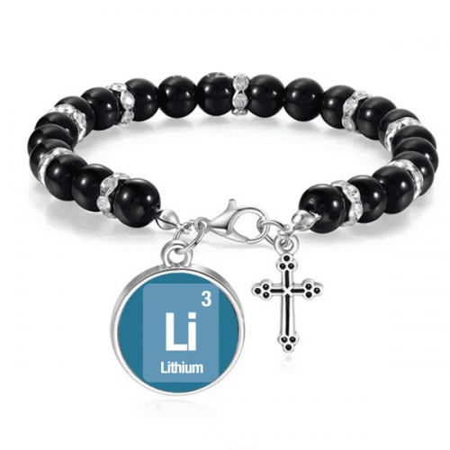 Li Lithium Checal Element Science Beaded Bracelet Boho Jewelry Li Lithium Checal Element Science Beaded Bracelet Boho Jewelry