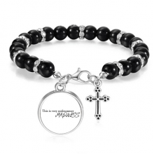 世界即舞台莎士比亚名句 串珠手链礼物珠子手串