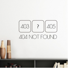 Number Order Loss Supplement Vinyl Wall Decoration Sticker Poster Wallpaper Decal Self Adhesive