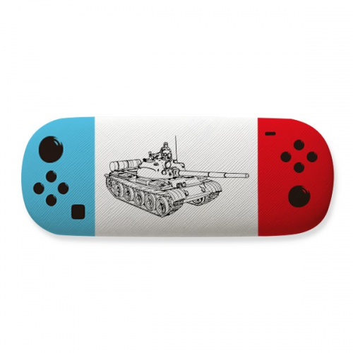 坦克装备军队 近视眼镜盒游戏折叠收纳盒