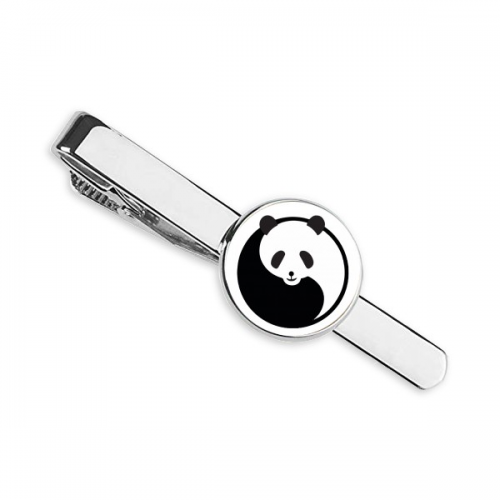 协调正反熊猫围绕 领带夹子别针扣商务礼品