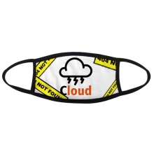 cloud light thunder nature loud unisex fdust proof cotton head warning mask cloud light thunder nature loud unisex fdust proof cotton head warning mask