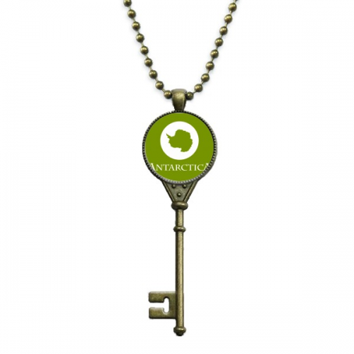 爸爸南旅游探险勇敢 复古钥匙项链吊坠锁骨链