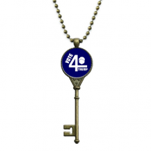 vote donald great election key necklpendant tray embellished chain