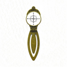 Pointer Direction Compass Bookmark Retro Office Label Page Marker