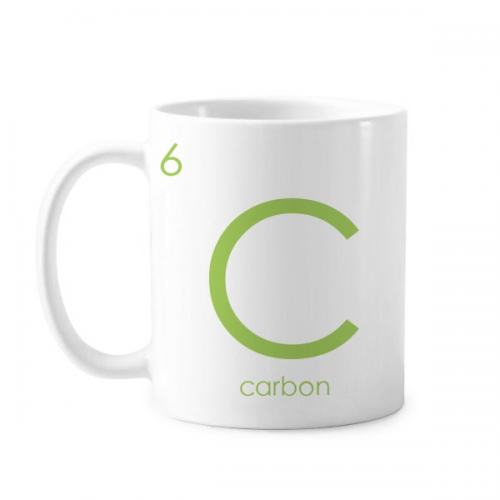 Chestry Elements Period Table Chalcogens Element Carbon C Mug Pottery Cerac Coffee Porcelain Cup Tableware