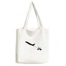 Balloon AircraftCar Connection Tote Canvas Bag Shopping Satchel Casual Handbag