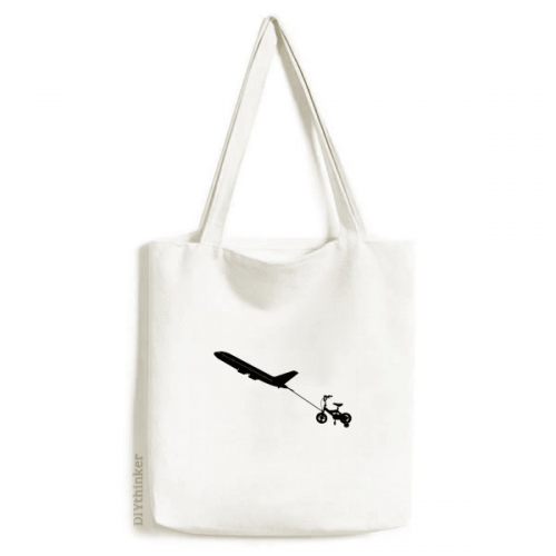 Balloon AircraftCar Connection Tote Canvas Bag Shopping Satchel Casual Handbag Balloon AircraftCar Connection Tote Canvas Bag Shopping Satchel Casual Handbag