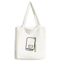Notebook Recording Learning Teaching Tote Canvas Bag Shopping Satchel Casual Handbag