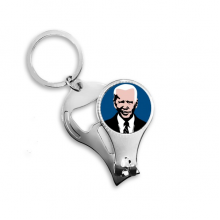american usa president scorn contempt nail nipper  key chain bottle opener clipper