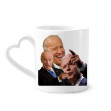 American USA President Mockery Humor Mug Coffee Cerac Drinkware Glass Heart Cup