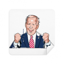 拜登美国总统激励演讲 眼镜布屏幕清洁布2片装手机擦鹿皮绒