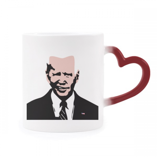 american usa president scorn contempt heat sensitive mug red color changing stware cup american usa president scorn contempt heat sensitive mug red color changing stware cup
