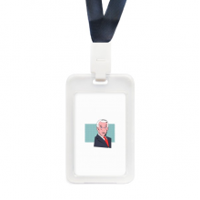 american usa president serious shocked transparent card shell holder csleeve badge american usa president serious shocked transparent card shell holder csleeve badge