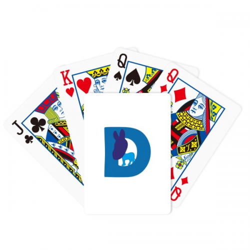 USA Democrats Individual Joseph Donkey Brief Poker Playing Magic Card Fun Board Game