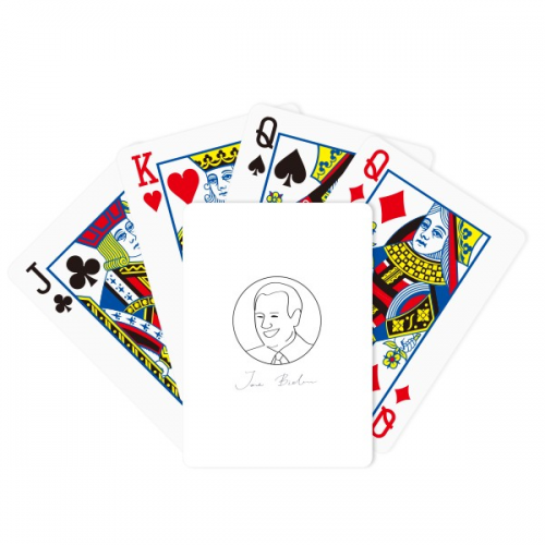 usa president individual joseph brief poker playing magic card fun board game