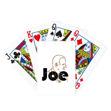 USA President Person Joseph Profile Art Poker Playing Magic Card Fun Board Game