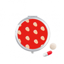 united states president person joe red profile pill case pocket medicine stobox container dispenser