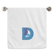 USA Democrats Individual Joseph Donkey Brief Hand Towel Bath Facecloth Soft Cotton Washcloth