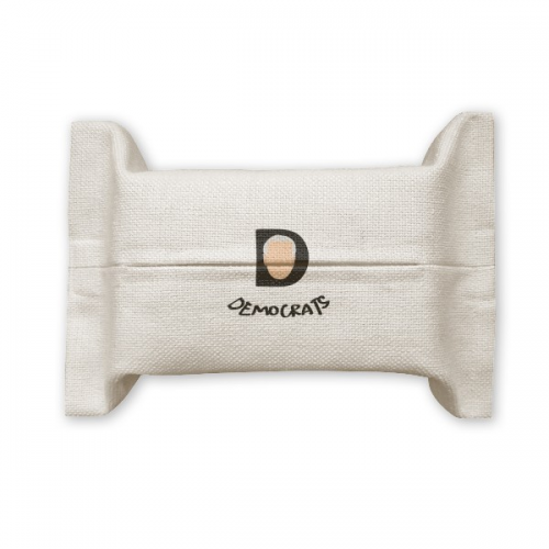 USA President Person Joseph Party Democracy  Tissue Paper Cover Holder Cotton Linen Bag