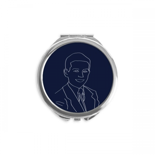 USA President Person Joseph Child Shape Hand Compact Mirror Round Portable Pocket Glass USA President Person Joseph Child Shape Hand Compact Mirror Round Portable Pocket Glass