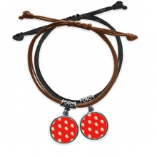 united states president person joe red profile bracelet double leather  wristband couple set