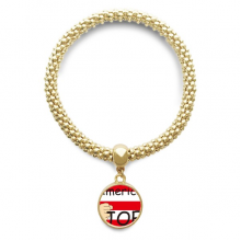 amepresident person biden fist flag en chain bracelet pendant jewelry hand ornament