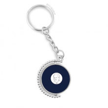 united states president joe person blue flag rotatable keyholder disc accessories chain clip united states president joe person blue flag rotatable keyholder disc accessories chain clip