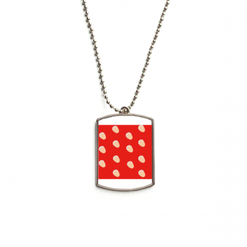 United States President Person Joe Red Profile Stainless Steel Chain Dog Tag Pendant Pet Necklace