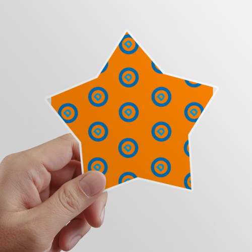 amepresident democrats biden blue politic star sticker paster vinyl car tags decoration decal