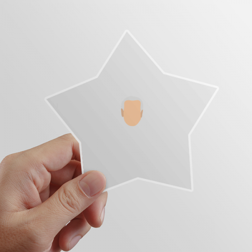 美国总统形象约瑟夫头像简单 星星贴纸摩托电脑贴画旅行箱装饰