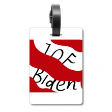 United States President Joe Biden Flag Name Suitcase Bag Tag Luggage Card Hanging Scutcheon Label United States President Joe Biden Flag Name Suitcase Bag Tag Luggage Card Hanging Scutcheon Label