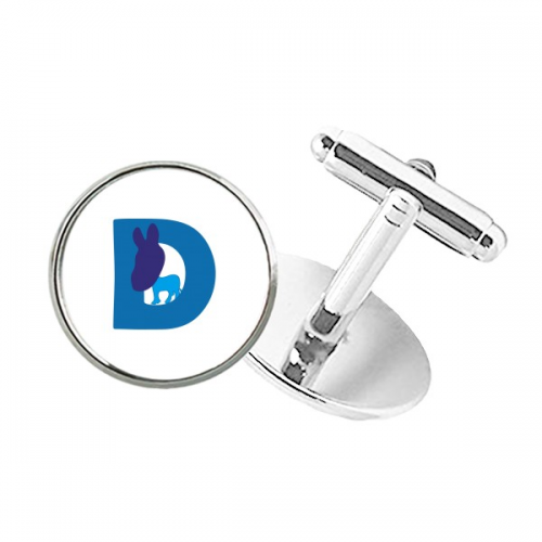 USA Democrats Individual Joseph Donkey Brief Cuff Clip Stud Accessory Cufflinks Sleeve Button
