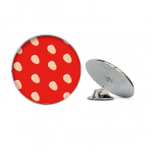 美国总统人物拜登红色头像 银色金属饰钉胸针装饰