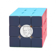 United States President Joe Person Blue Flag Magic Cube Puzzle 3x3 Toy Game Play