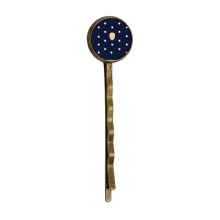 America President Person Biden Blue Stars Retro Metal Hair Bobby Pin Headwear