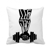 提起器械健身握持 方形抱枕睡眠靠枕沙发靠垫双面含芯