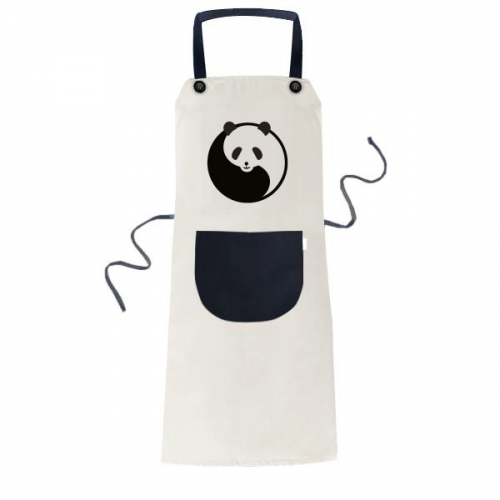 协调正反熊猫围绕 米色厨房咖啡餐厅奶茶店工作家居服围裙礼物 协调正反熊猫围绕 米色厨房咖啡餐厅奶茶店工作家居服围裙礼物