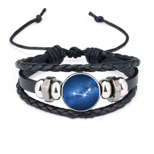 energetic beautiful lucky stars bracelet braided leather woven wristband energetic beautiful lucky stars bracelet braided leather woven wristband