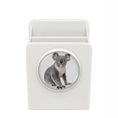 Koala Body Ears Art Deco  Fashion Desk Pencil Holder Cup Pen Organizer