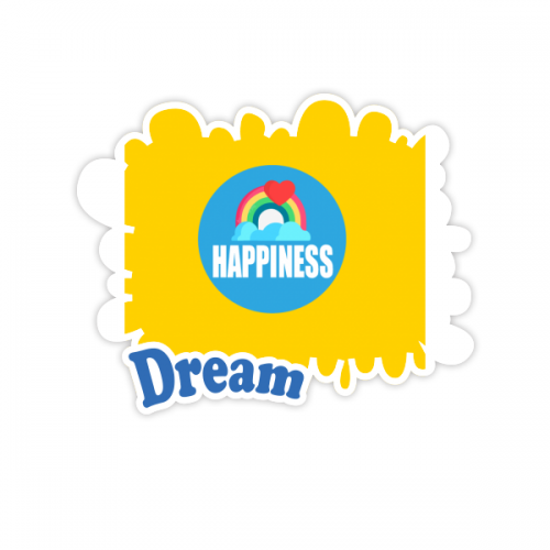 Couple Love Eternal Happiness Stickers Quote Dream Vinyl Decals