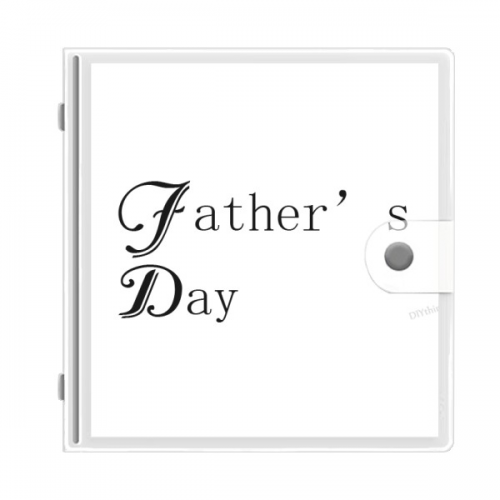 Happy Father Day Happiness Thanks Photo Album Wallet Wedding Family 4x6