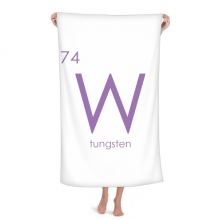 化学元素周期表过渡金属钨 法兰绒空调毯毛毯披肩毯子