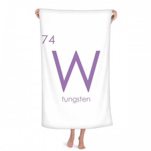 化学元素周期表过渡金属钨 法兰绒空调毯毛毯披肩毯子 化学元素周期表过渡金属钨 法兰绒空调毯毛毯披肩毯子
