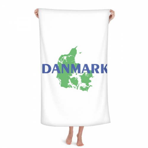 fairy tales euan maps denmark Hand Towel Bath Facecloth Soft Cotton Washcloth