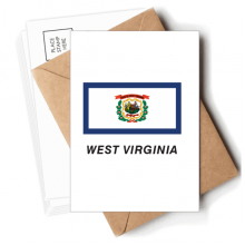 American State Flag Outline West Virginia Postcards Envelopes Blank Note Cards Mailing American State Flag Outline West Virginia Postcards Envelopes Blank Note Cards Mailing