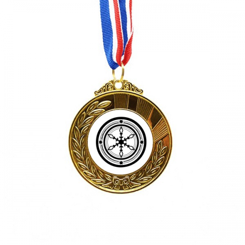 Incredlble Stars Print Array Gold Award Winner Medal First Place Ribbon