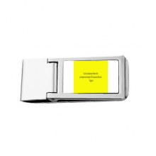 Qoutes Famous People Healing God Prosperous Slim Money Clip Stainless Holder Pocket Wallet
